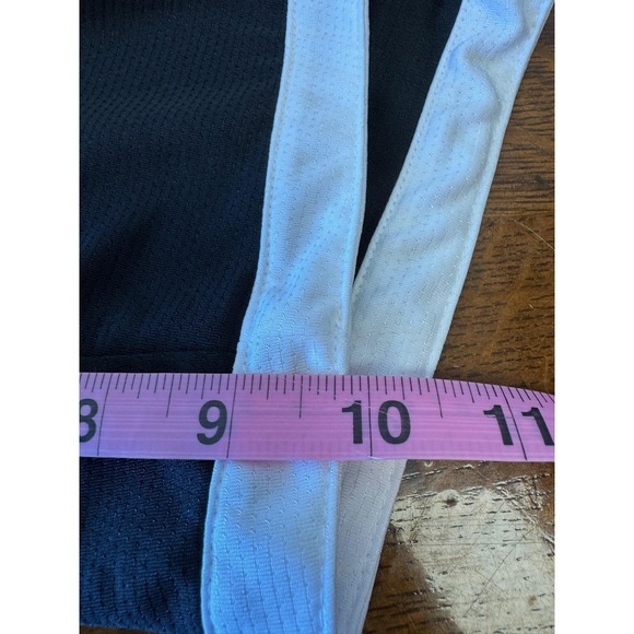 Nike Shorts Mens XL Black White Dri-FIT Big Logo Mesh Basketball Athletic Gym - Picture 6 of 7